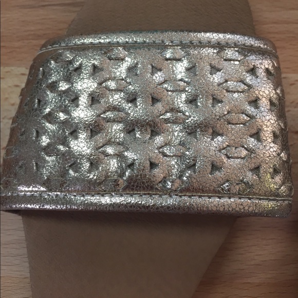 Gold Steve Madden Flats - Picture 3 of 3