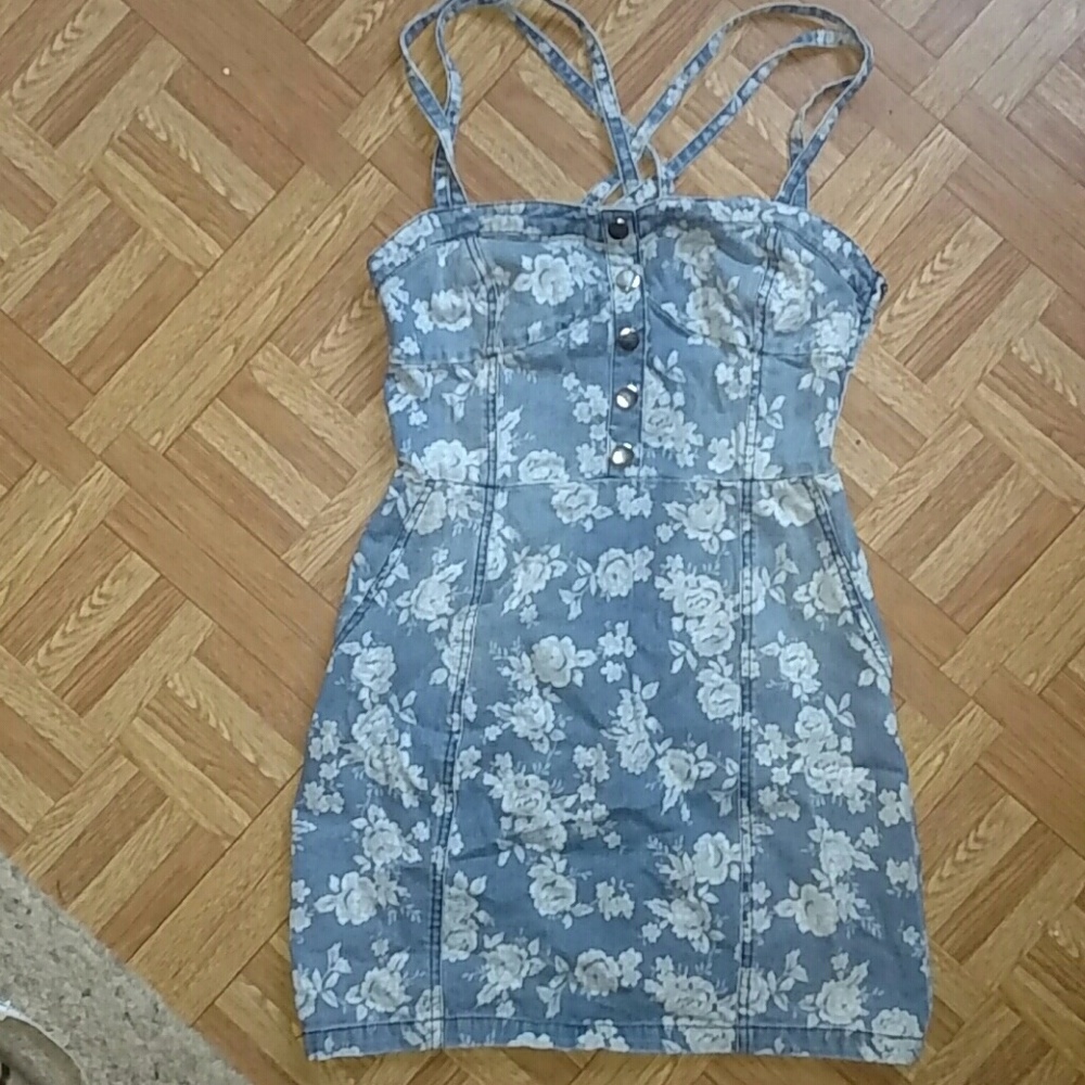 Wet Seal Jean Dress