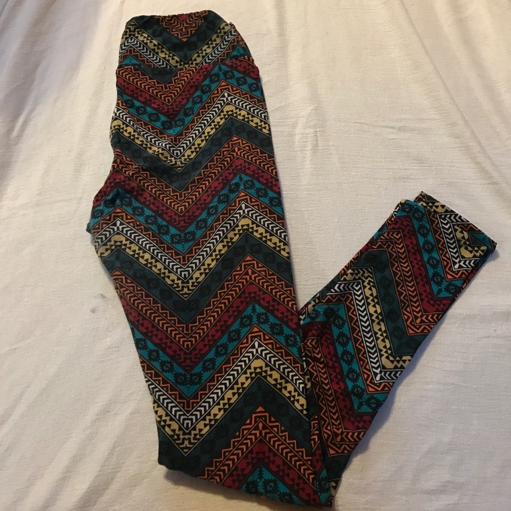 Aztec multi colored OS Lularoe leggings