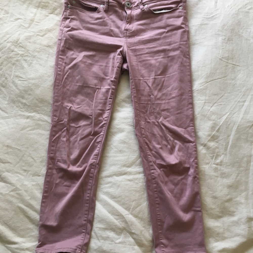 Dusty rose jeans