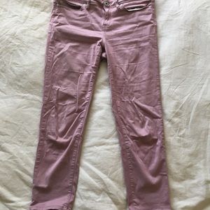 Dusty rose jeans