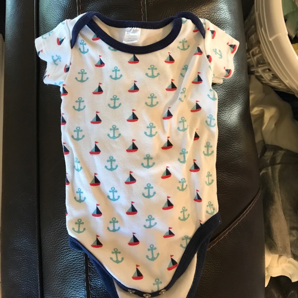 Anchors Ahoy Onesie
