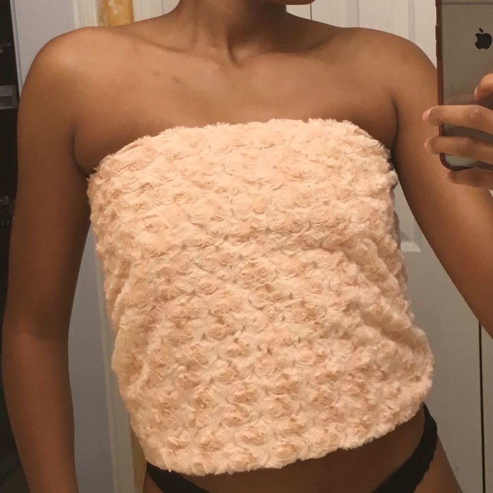 pink fur top