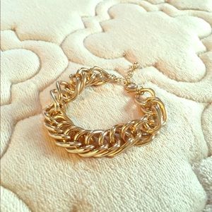 HP Chunky Gold Chain Bracelet