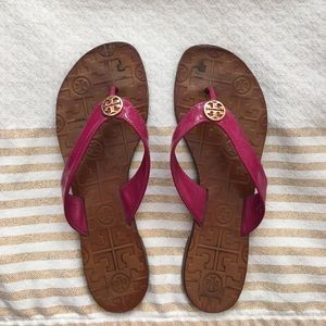 Tory Burch Magenta Sandals Size 7