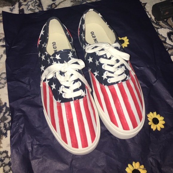 women's american flag sneakers