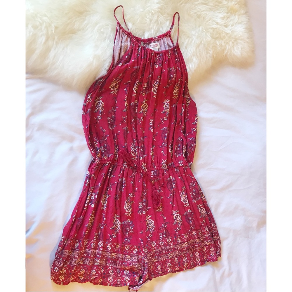 Floral Romper from target - hippy - festival