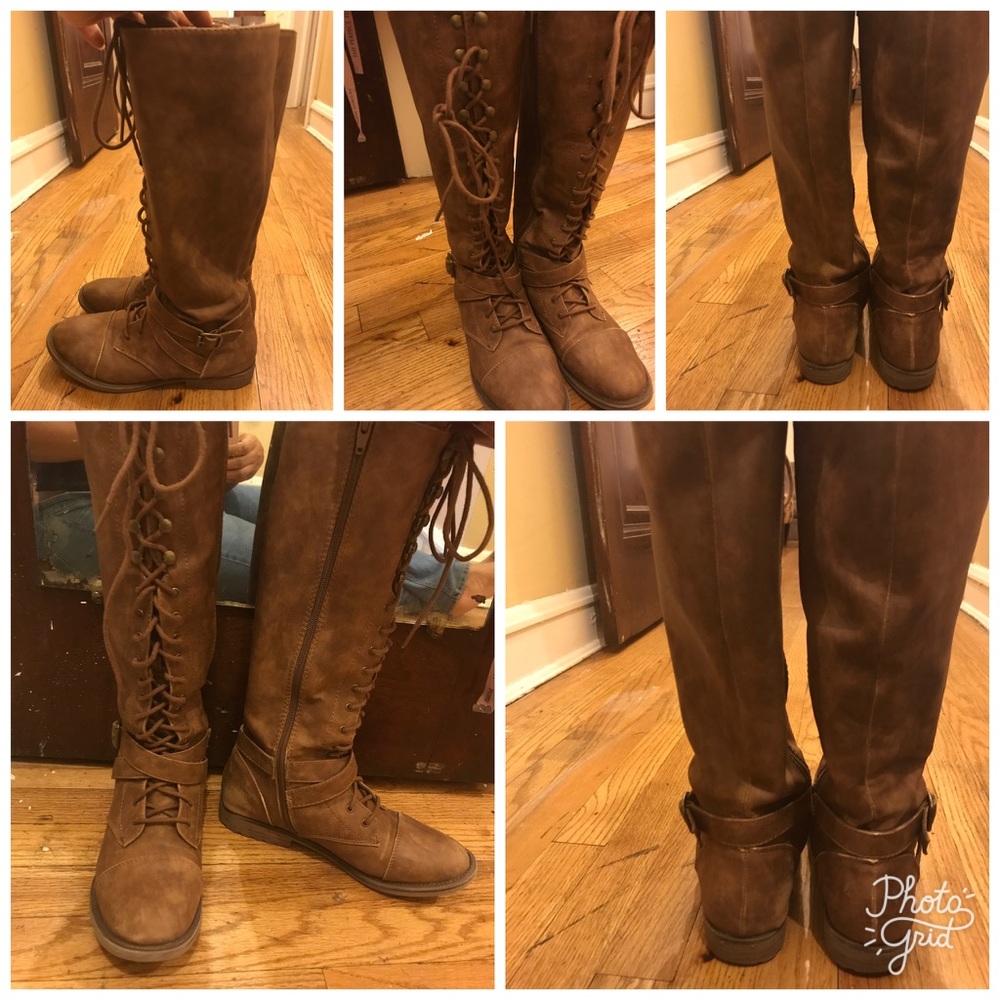 Tan Boots