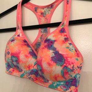 Padded sports bra.