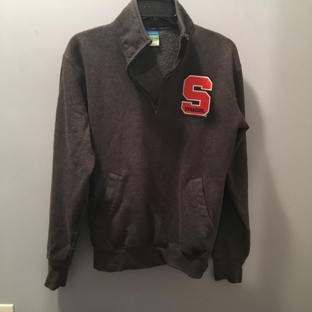 Syracuse University quarter zip sweatshirt
