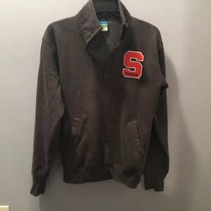 Syracuse University quarter zip sweatshirt