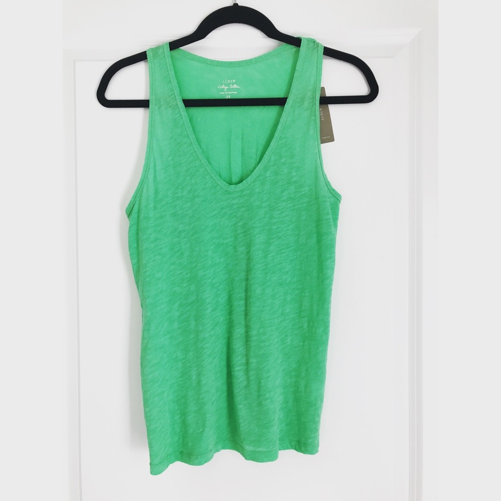 J.Crew Vintage Cotton Tank - New With Tags