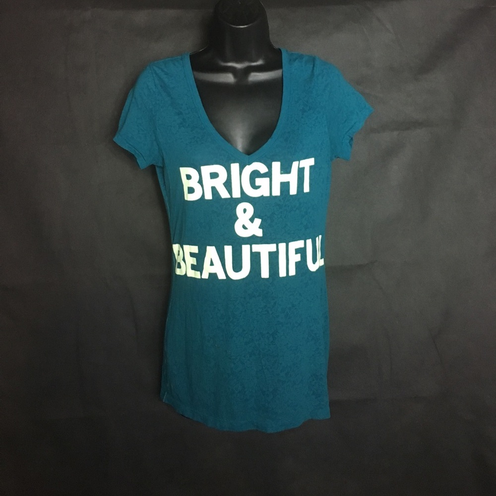 American Eagle V-Neck~ Teal~ Size Medium 💋