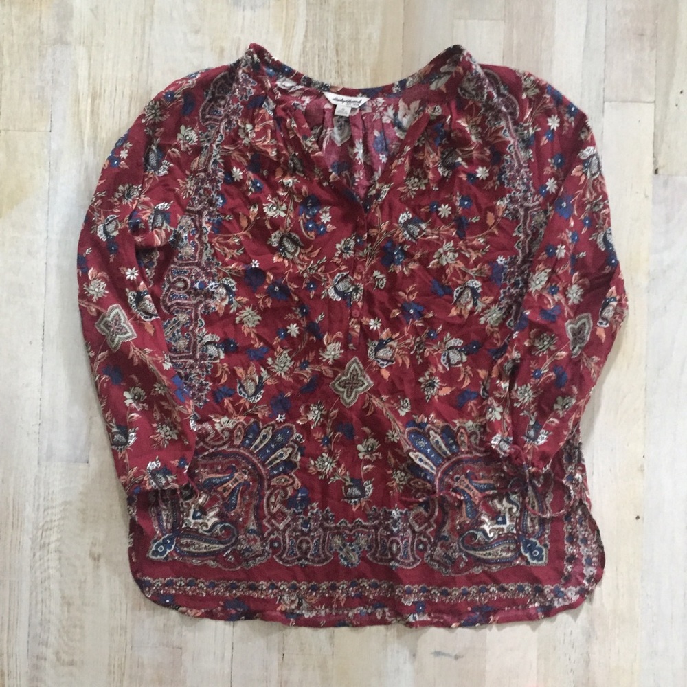 Lucky brand blouse