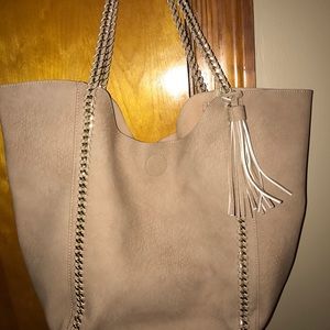 Tan large purse