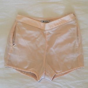 T by Alexander Wang Pink Shorts