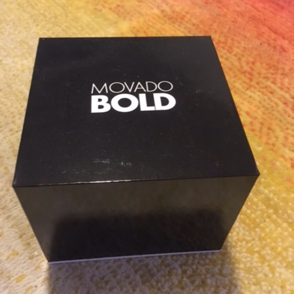 Sold! Movado Women's Bold Black and Purple Watch - Picture 5 of 7