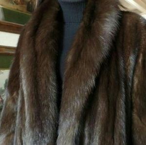 Russian Sable Fur Coat Barguzin/Crown/Imperial