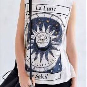 Urban Outfitter Graphic Soleil / Lune Tank