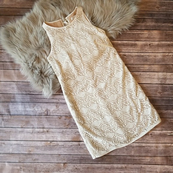 LOFT Dresses & Skirts - Loft white crochet dress