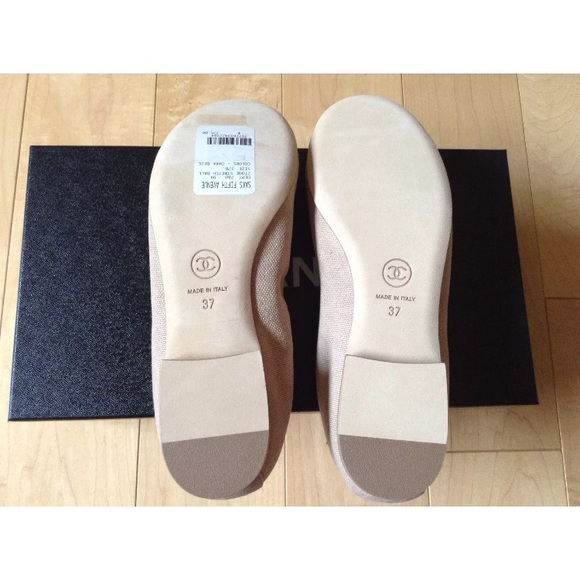 💥SOLD💥 Chanel Classic Canvas Ballet Flats - Picture 6 of 8