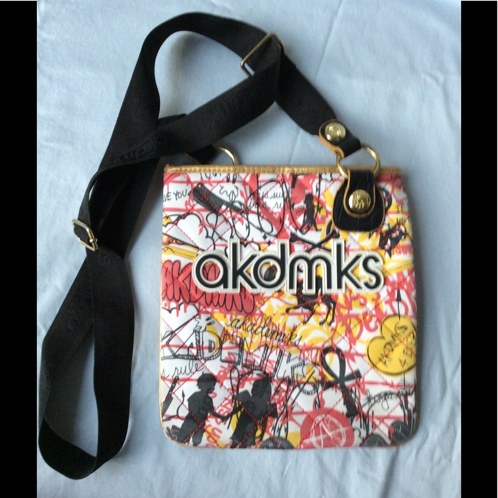 Akdmks Crossbody Messenger Bag