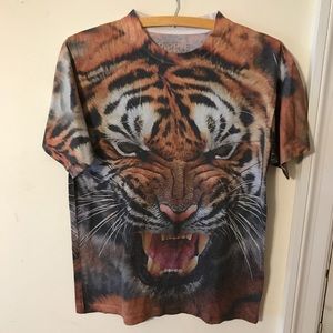 Ripple junction blown up tiger shirt size medium Ripple junction blown up tiger shirt size medium