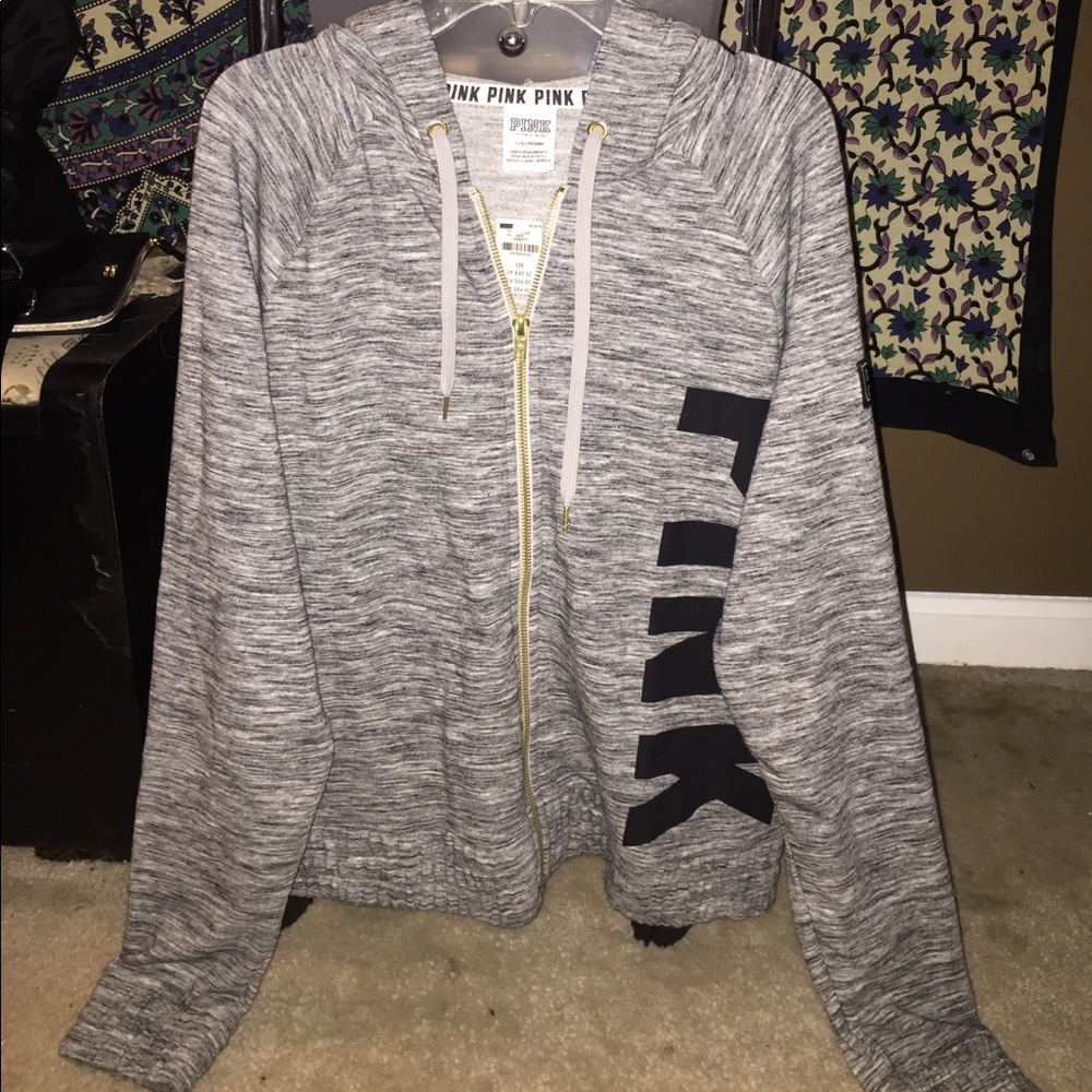 PINK Victoria's Secret zip up hoodie
