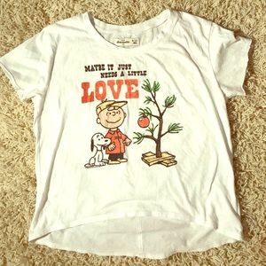 Drapey hi-lo Christmas Tee