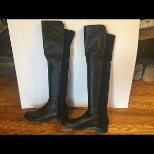 Stuart Weitzman 5050 Over the Knee Leather Boot