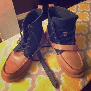 Boys polo boots
