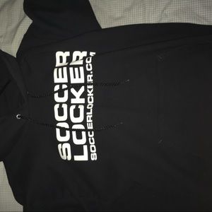 Soccer locker hoodie logo size M