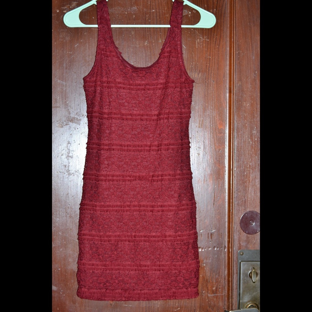 Small Wine Cocktail Dress