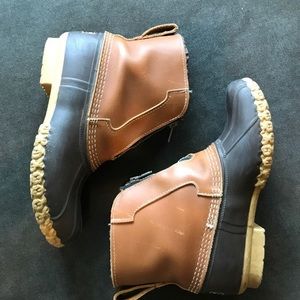 LL Bean ankle duck boots