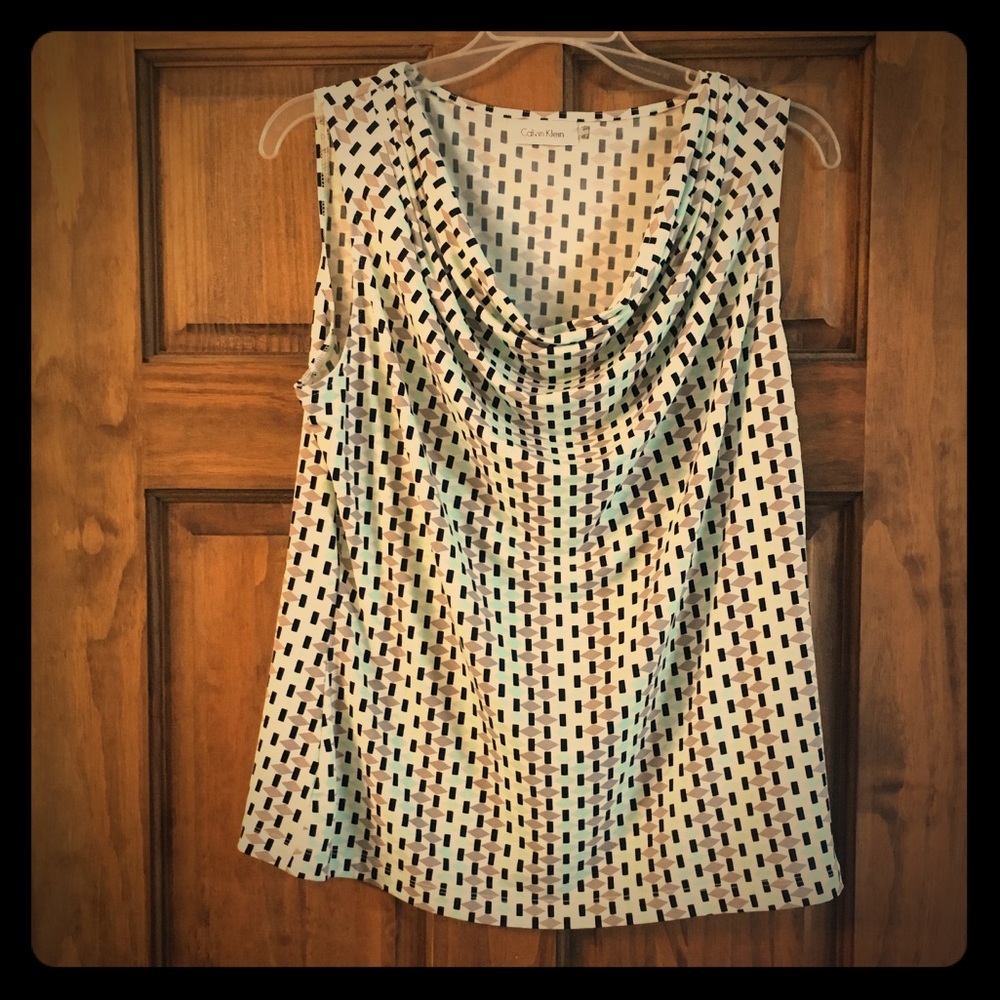 [BOGO] {Calvin Klein} cowl neck blouse