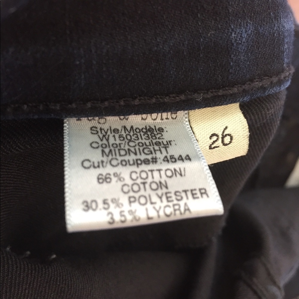 Rag & Bone "The Legging" In The Color Midnight - image 4