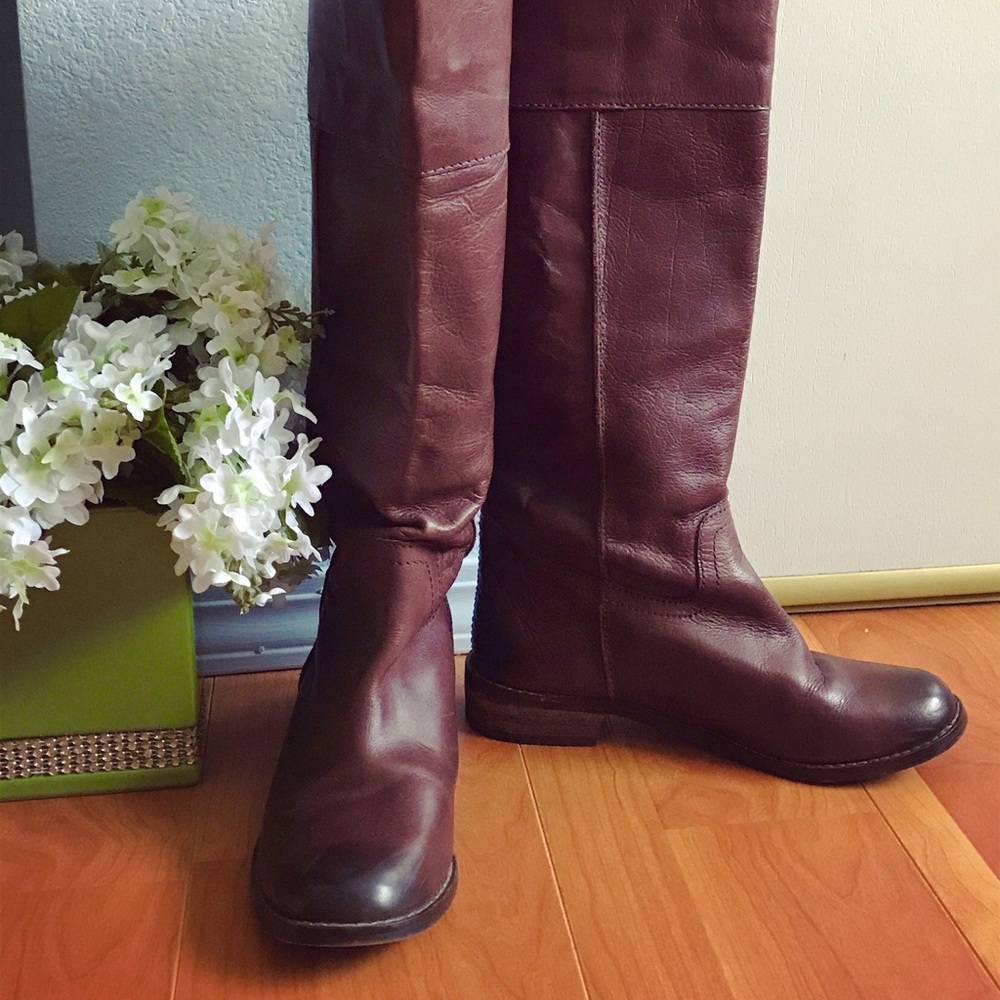 🌹MIA real leather boots 👢👢