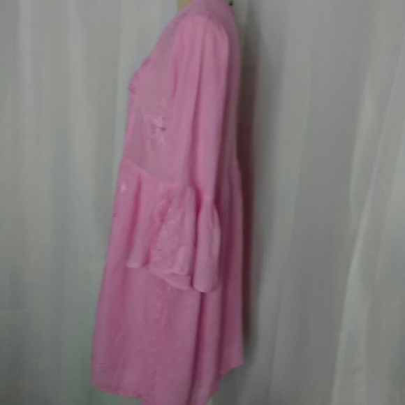 Pink Viscose Mini dress - Picture 3 of 5