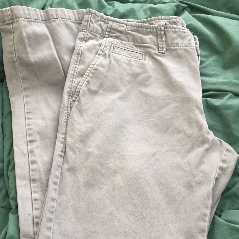 Old Navy Gray Chinos