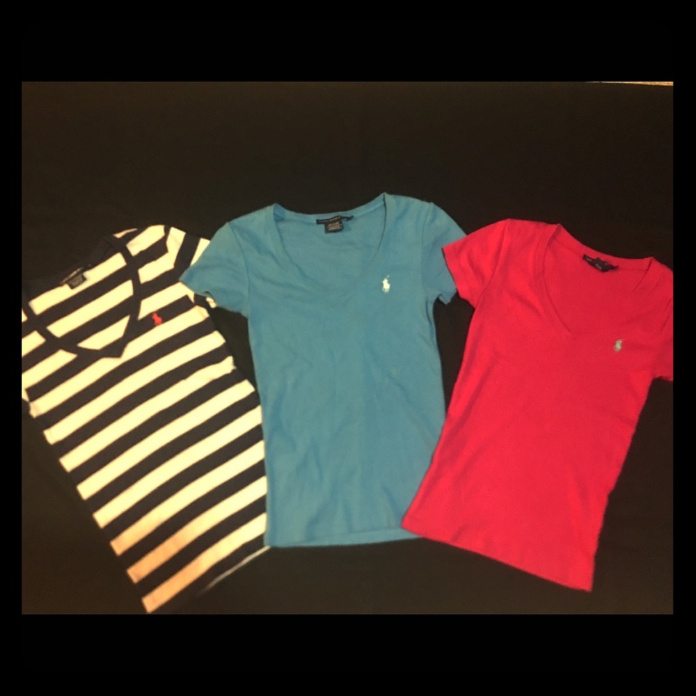 Ralph Lauren V-Neck T-shirts