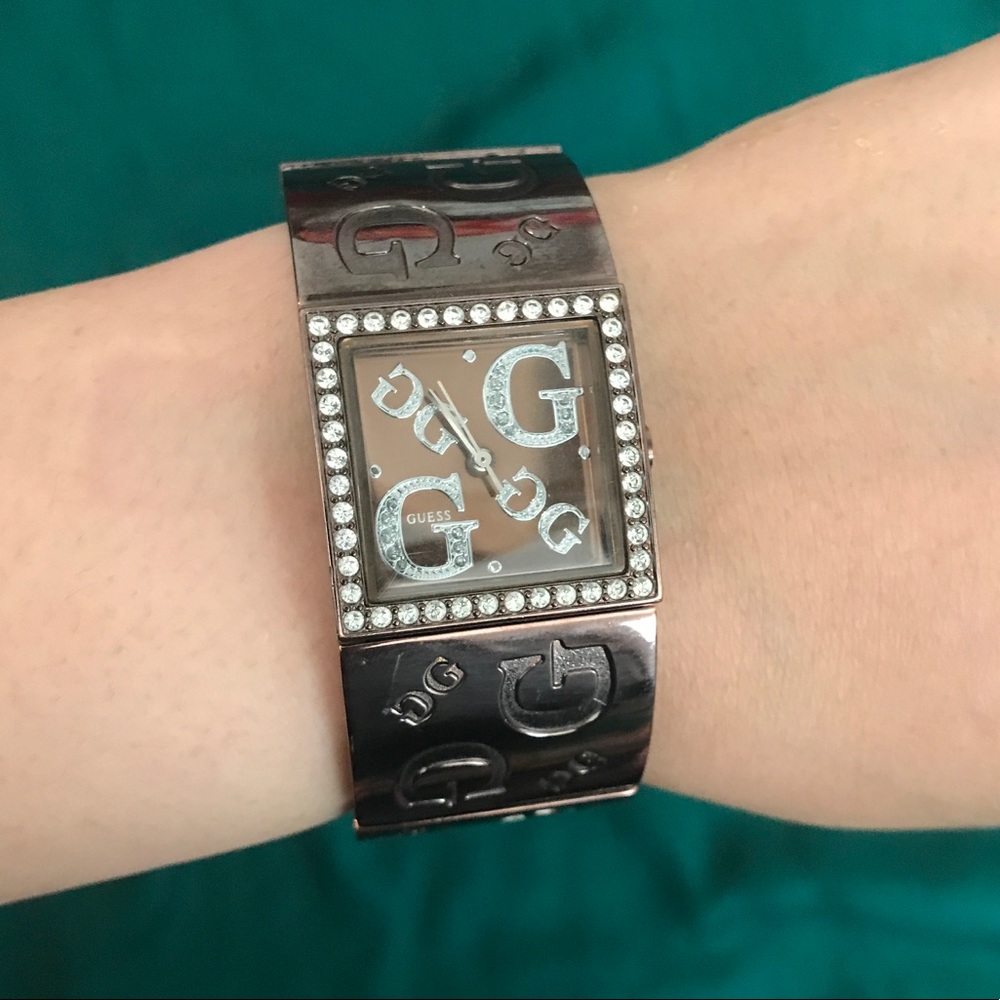Guess cuff style women's watch