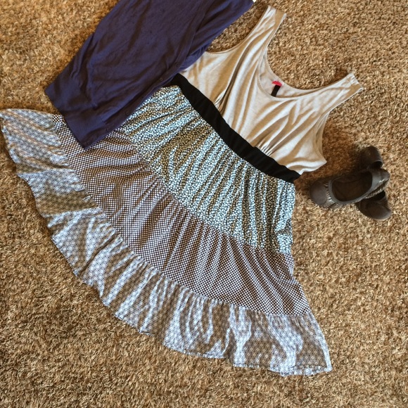 Pure Energy Dresses & Skirts - Plus size 4x peasant style tiered tank top dress