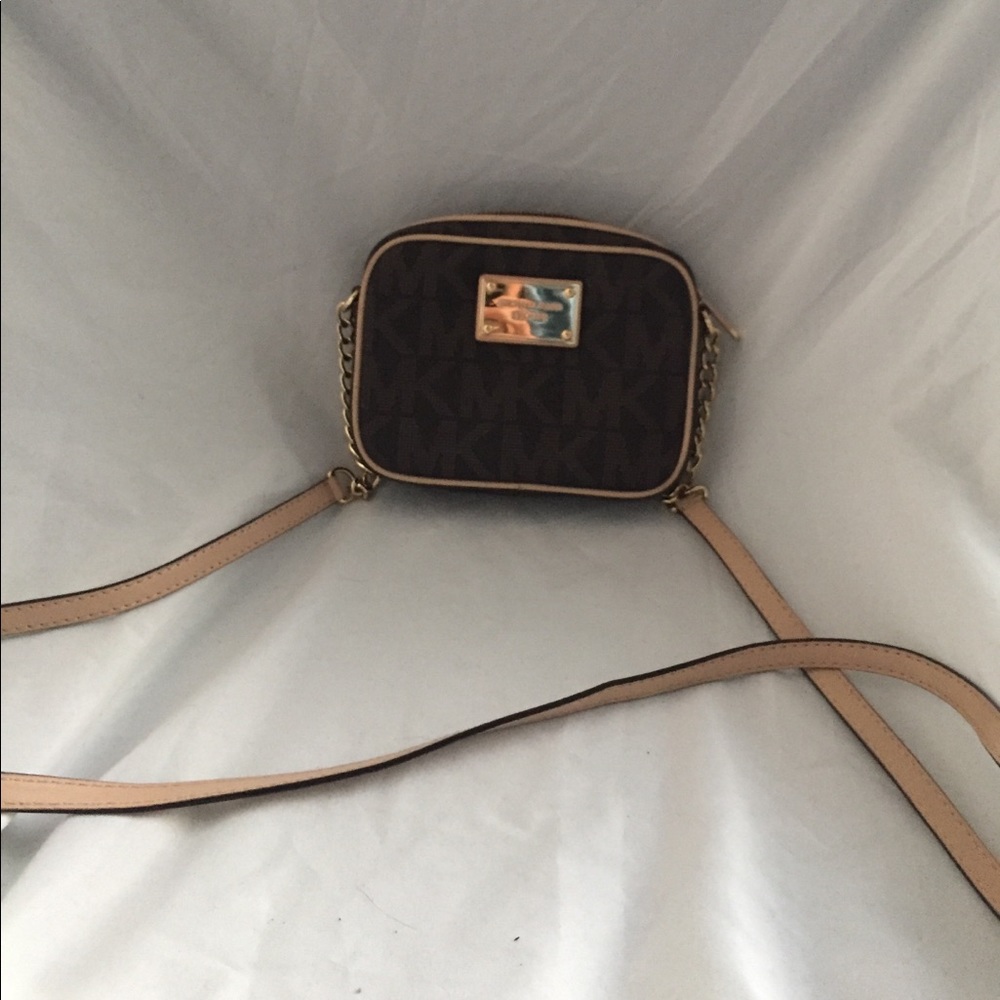 Michael Kors monogrammed Crossbody.