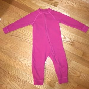 REI fleece baselayer one piece suit