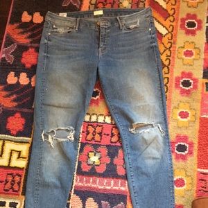 *SOLD*Mother denim distressed jeans