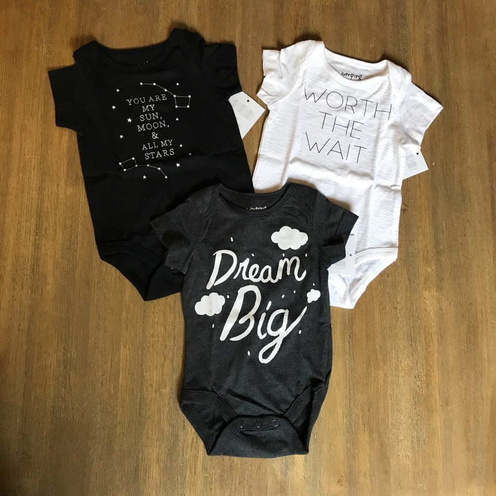 ❌SOLD❌ NWT 3 month onesies
