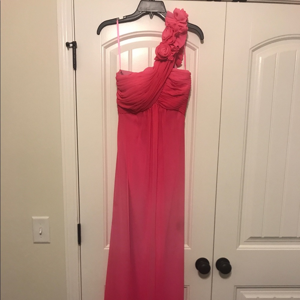 Pink Prom Dress from Cache