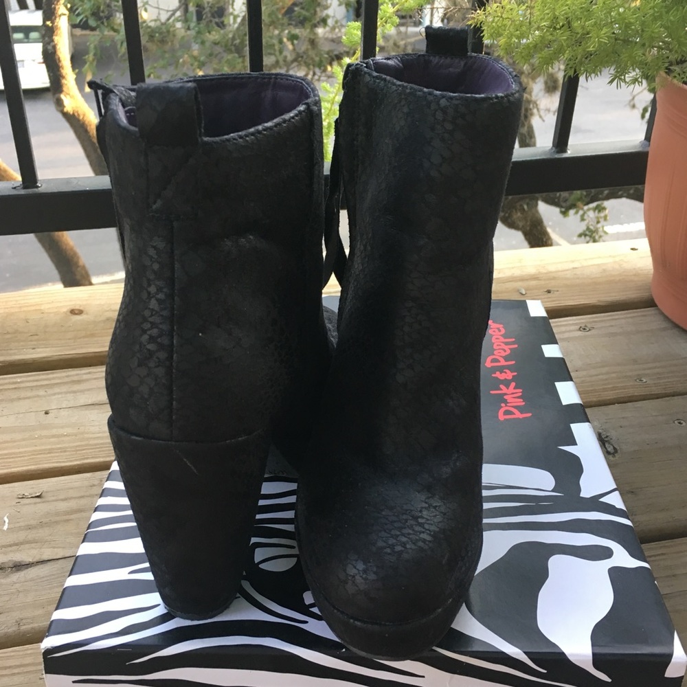 Pink & Pepper Booties