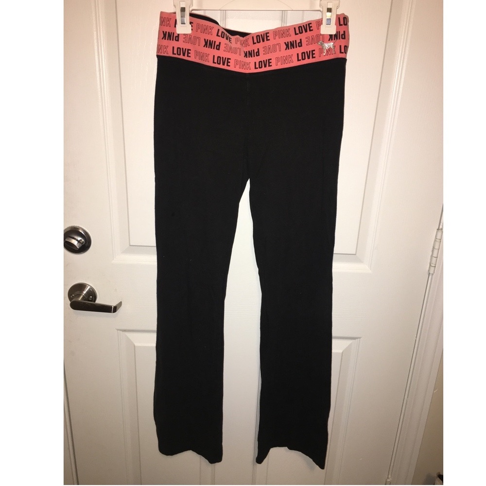 PINK Yoga Flare Leggings