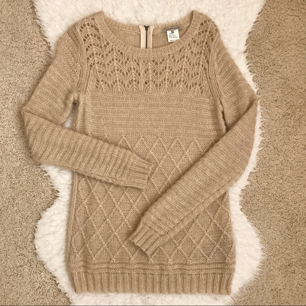 Gerard Darel Beige Sweater